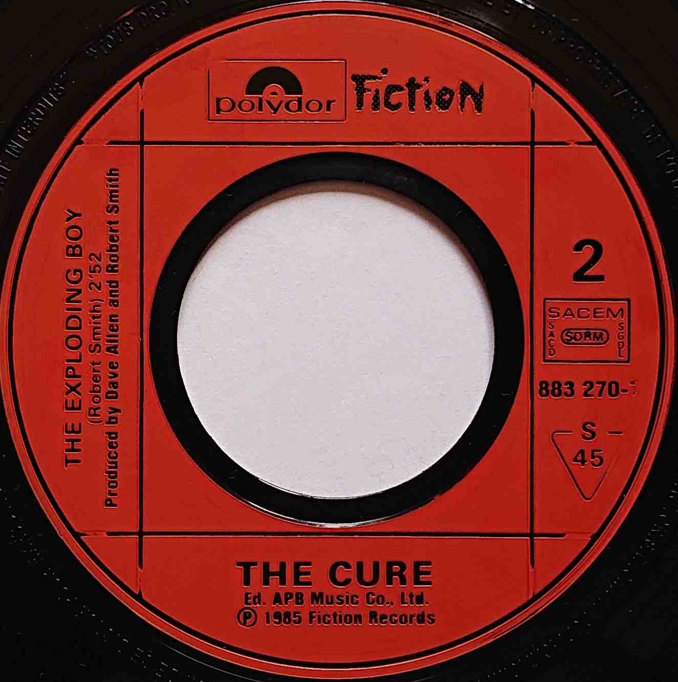 FICS 22 In between days The Cure   Label